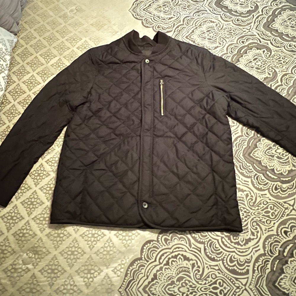 Brand NEW Banana Republic Primaloft oversized quilted bomber jacket coat! XL